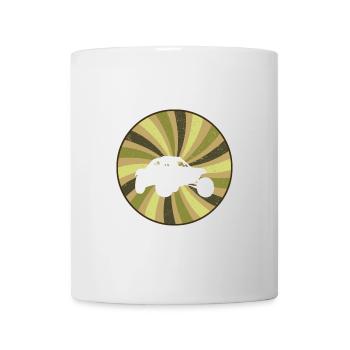 Autocross, Voitures de sport, Sport automobile - Mug blanc - blanc - Devant