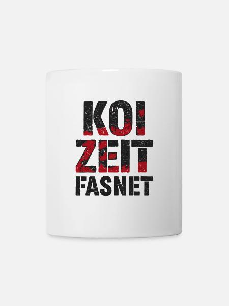 Koi Zeit Fasnet - Carnival Carnival - Mug - white