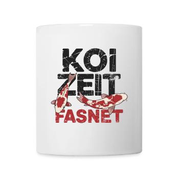 Koi Zeit Fasnet - Carnaval Carnaval - Mug blanc - blanc - Devant