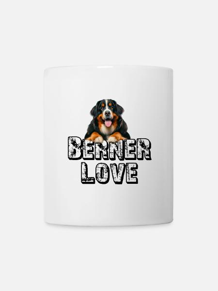 Berner Sennenhund - Tasse - Weiß