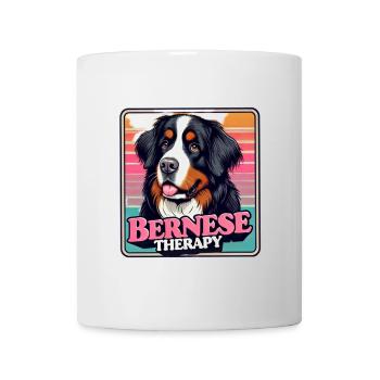 Bernese mountain dog - Mug - white - Front