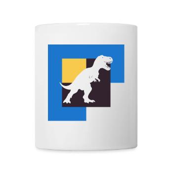Rex Dinosaur Tyrannosaurus - Mug - white - Front