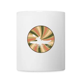 Kajakfahren Paddeln Rudern - Tasse - Weiß - Vorne