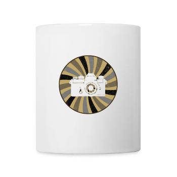 Photography Camera Lens - Mug - white - Front