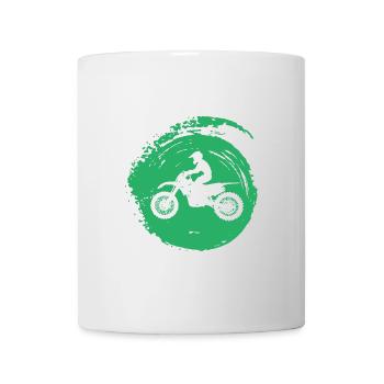 Motorcycle Biker Chopper - Mug - white - Front