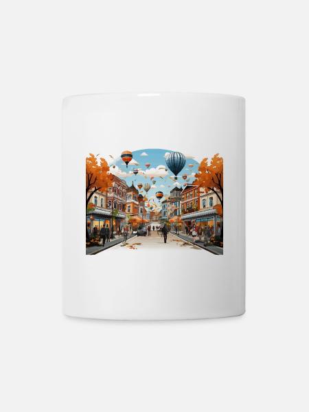 Feierliches Spektakel - Tasse - Weiß