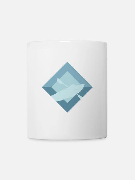 Kajakfahren Kajak - Tasse - Weiß