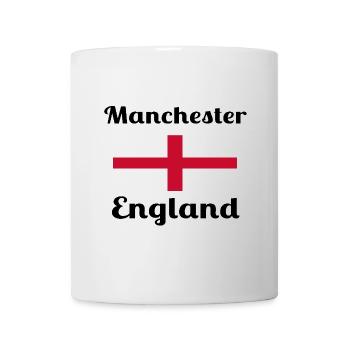 Manchester England - Stylische Prints - Tasse - Weiß - Vorne