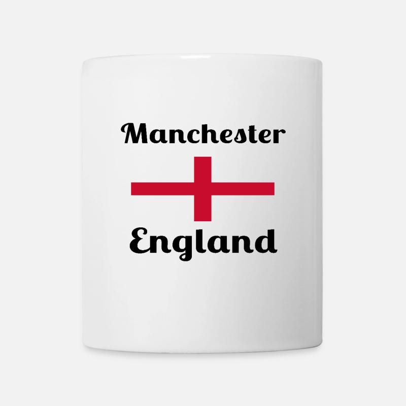 Manchester, Inghilterra - Stampe alla moda - Tazza - bianco