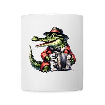 Crocodile Russe en Russe Crocodiles Russes - Mug blanc - blanc - Devant