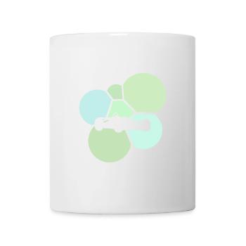 Autorennen Auto - Tasse - Weiß - Vorne