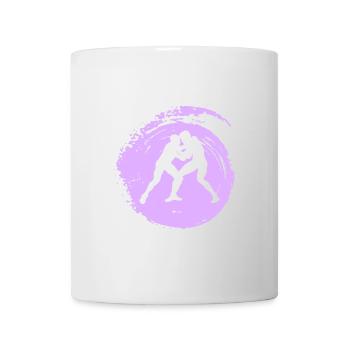 Wrestling Judo Kampf - Tasse - Weiß - Vorne