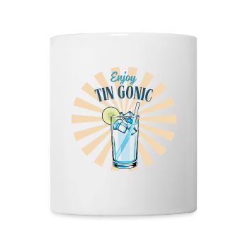 Profitez de Tin Gonic - Mug blanc - blanc - Devant