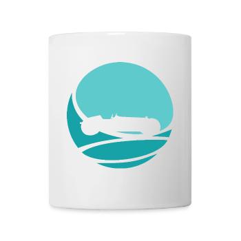 Drifting Sports Car Racing Car - Mug - white - Front