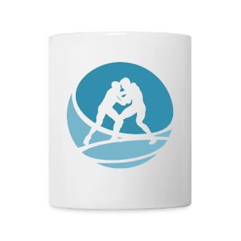 Wrestler Kämpfer Kampfkunst - Tasse - Weiß - Vorne