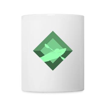 Kayak Aviron Sports nautiques - Mug blanc - blanc - Devant