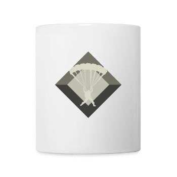 Skydiving Luft - Tasse - Weiß - Vorne