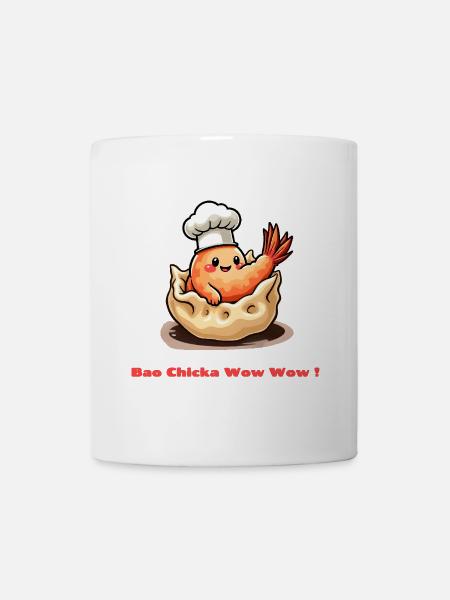 Shrimp Dumpling – Bao Chicka Wow Wow! - Tasse - Weiß