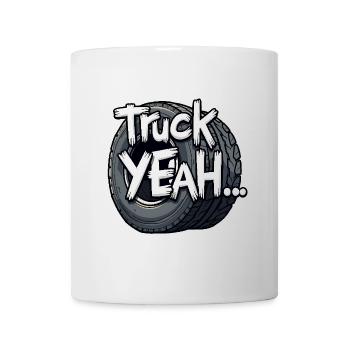Truck Yeah! - Tasse - Weiß - Vorne