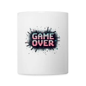 Game Over - Retro Gaming - Tasse - Weiß - Vorne