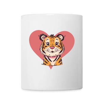 Tiger Luchs - Tasse - Weiß - Vorne