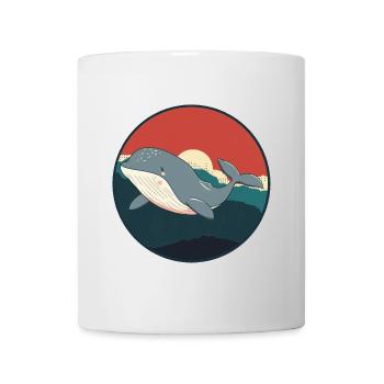 Whale Fin - Mug - white - Front