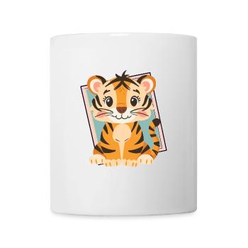 Tiger Cats Wolf - Mug - white - Front