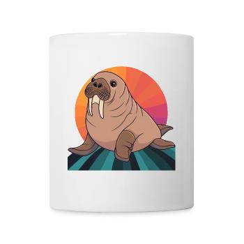 Walrus Animals Sea Creature - Mug - white - Front