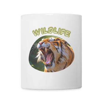 Tigre de la faune - Mug blanc - blanc - Devant