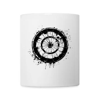 Fléchettes Street Art - Mug blanc - blanc - Devant
