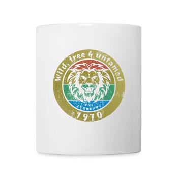 Wild, free & untamed since 02/1970 - Mug - white - Front