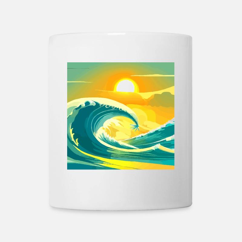 Sea Sun - Tasse - Weiß