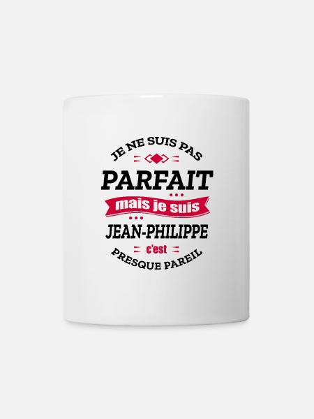 JEAN-PHILIPPE PARFAIT - PRENOM JEAN-PHILIPPE - Mug blanc - blanc