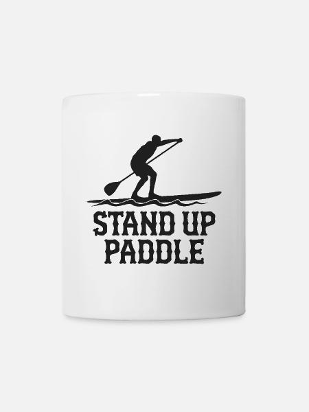 Stand Up Paddle SUP - Tasse - Weiß