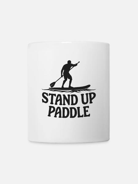 Stand Up Paddle SUP - Tasse - Weiß