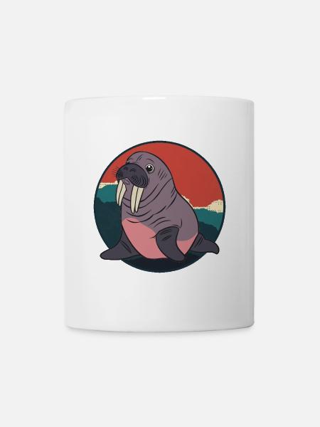 Sea lion walrus - Mug - white