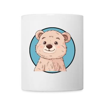 Baer Braunbär Waldbewohner - Tasse - Weiß - Vorne