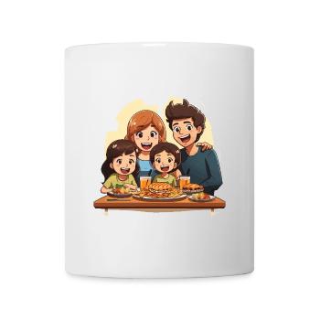 Tisch der Liebe - Tasse - Weiß - Vorne