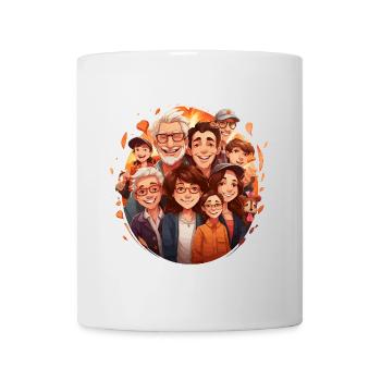 Generationen vereint - Tasse - Weiß - Vorne
