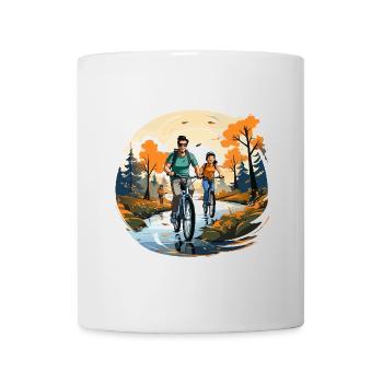 Pedale des Miteinanders - Tasse - Weiß - Vorne