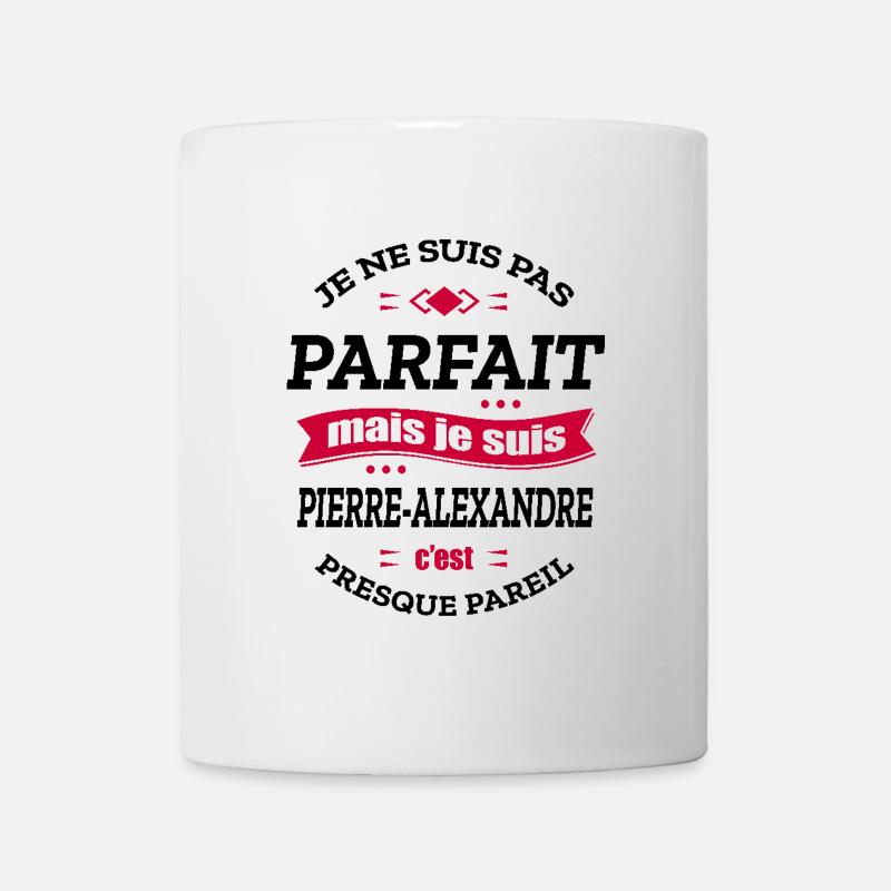 PIERRE-ALEXANDRE PARFAIT - PRENOM PIERRE-ALEXANDRE - Mug blanc - blanc