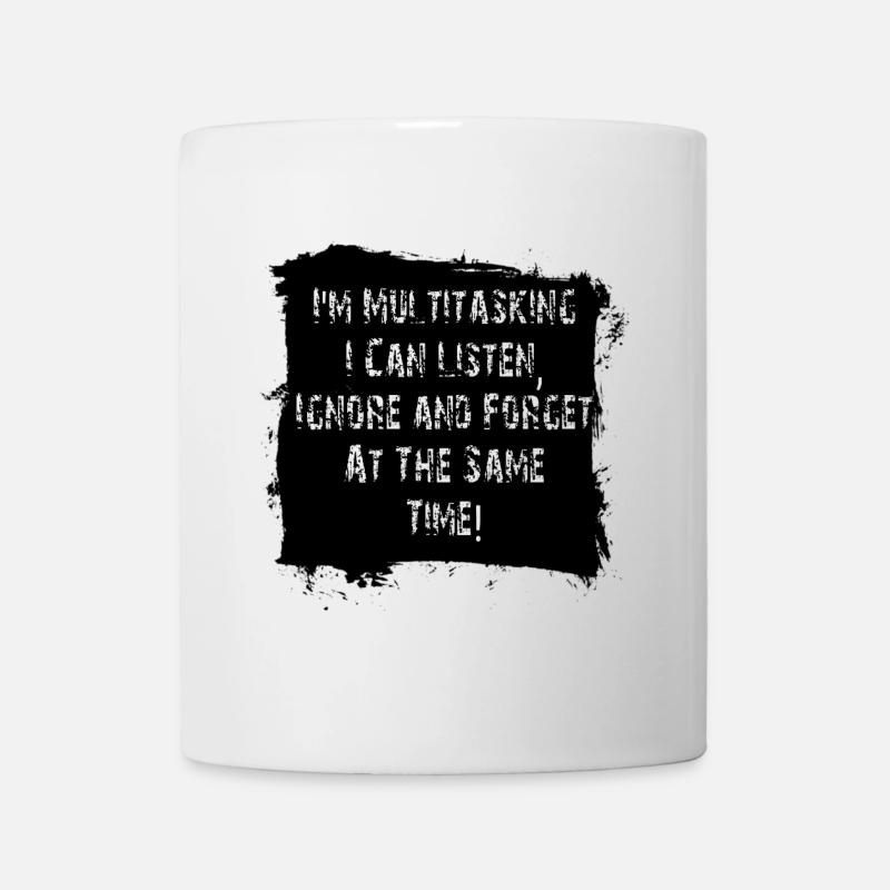 TDAH - Mug blanc - blanc