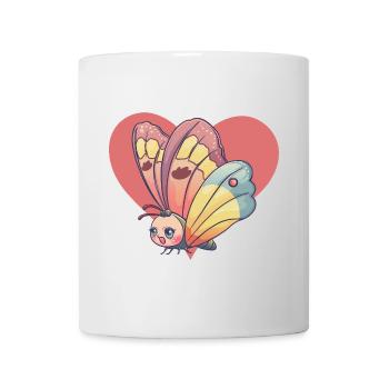 Schmetterling Butterfly Tierliebhaber - Tasse - Weiß - Vorne