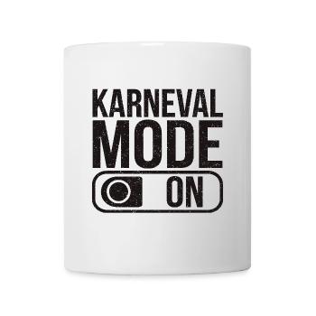 Karneval Mode On Fasching Fasnet - Tasse - Weiß - Vorne