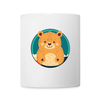 Baer Waldtier - Tasse - Weiß - Vorne