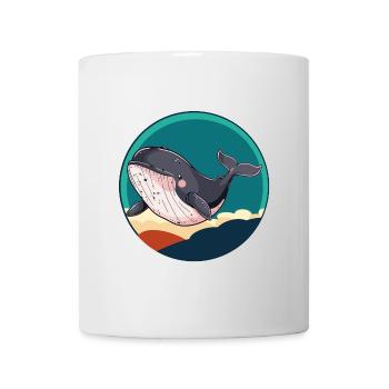 Marine Animals Whale Fin - Mug - white - Front