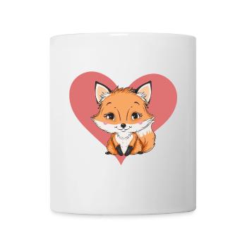 Fuchs Füchse Waldbewohner - Tasse - Weiß - Vorne