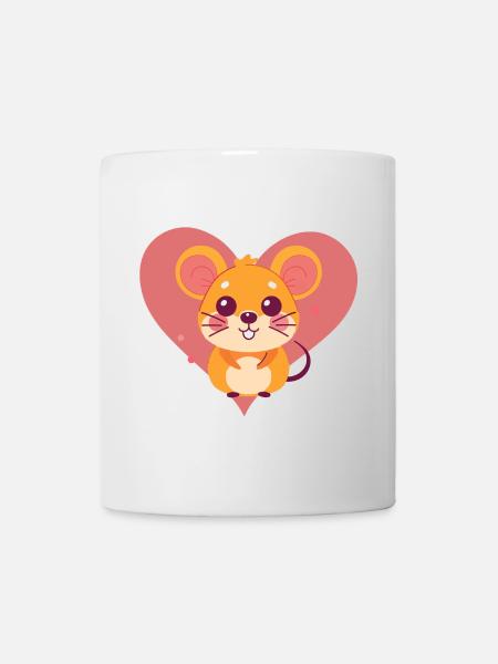 Mice Mouse Teeth - Mug - white