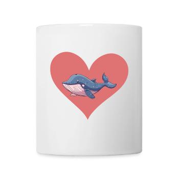 Meeresleben Unter Wasser Wale - Tasse - Weiß - Vorne