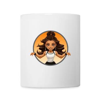 Anmut in der Luft - Tasse - Weiß - Vorne
